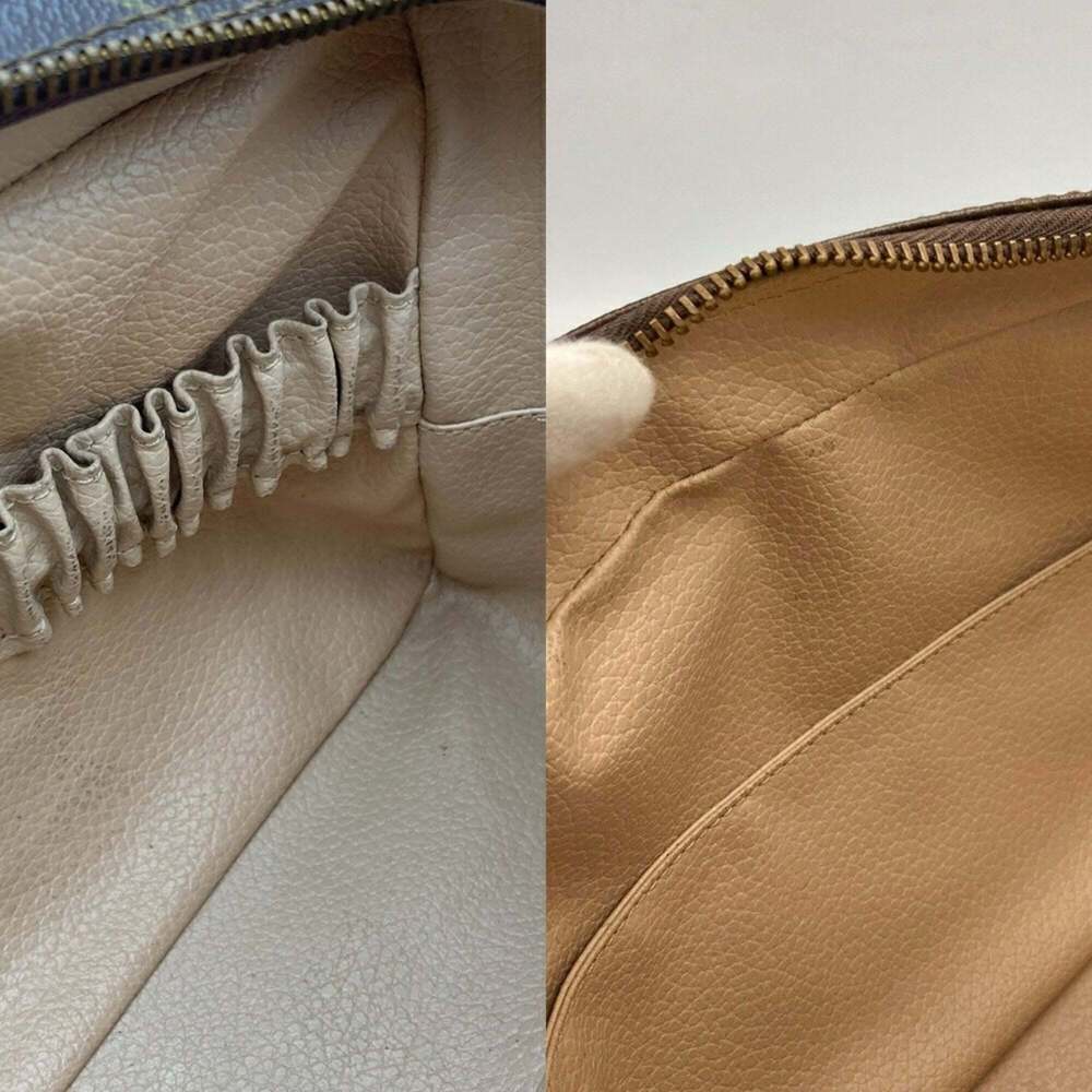 LOUIS VUITTON Authentic Brown Monogram Clutch Bag - Picture 8 of 10